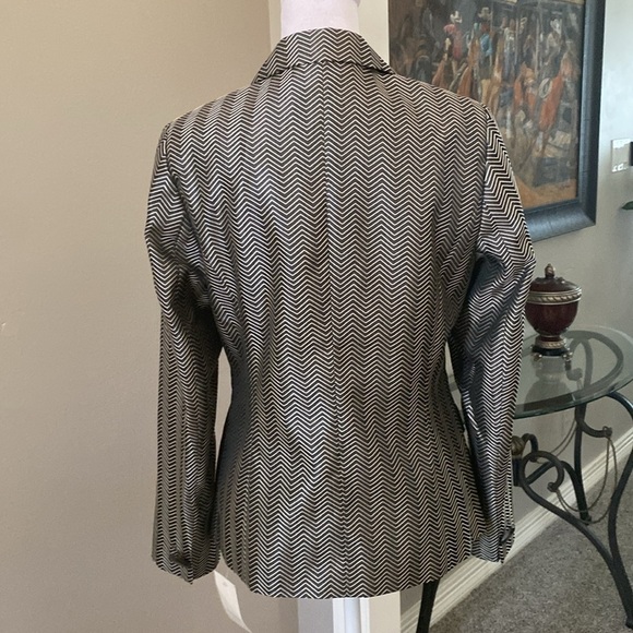 Queenspark Women’s Gray Blazer Suit Jacket size 10 - Picture 5 of 8